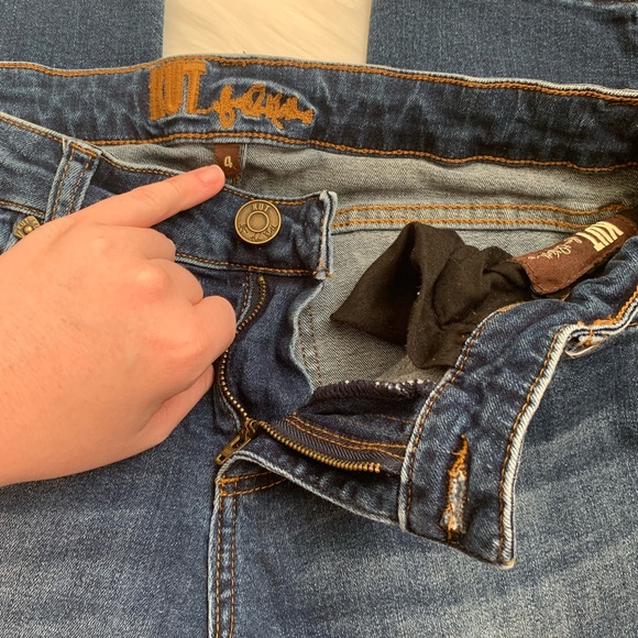 Kut from the Kloth Medium Wash Skinny Jeans - Picture 2 of 5